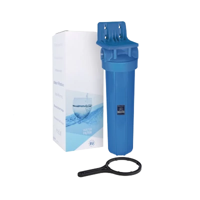 Vízszűrő ház BigBlue 20"-1", konzol, kulcs (Aquafilter)