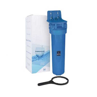Vízszűrő ház BigBlue 20"-1", konzol, kulcs (Aquafilter)
