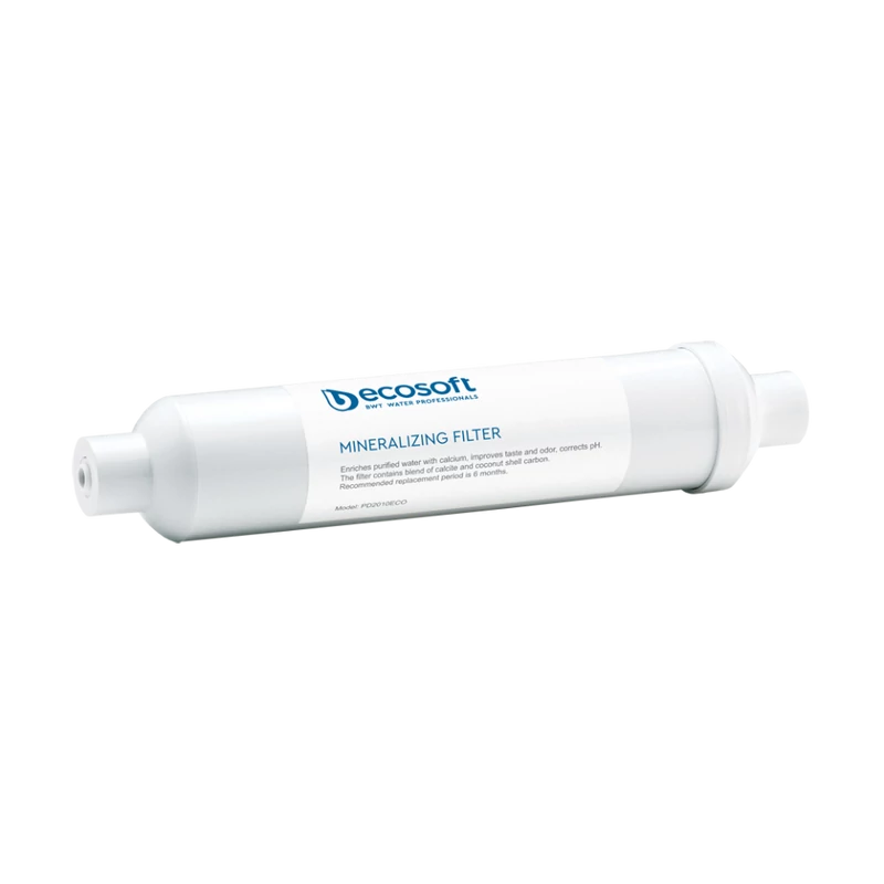 Ecosoft visszasózó egység aktívszénnel, IN-LINE 2"quick csatlakozóval
