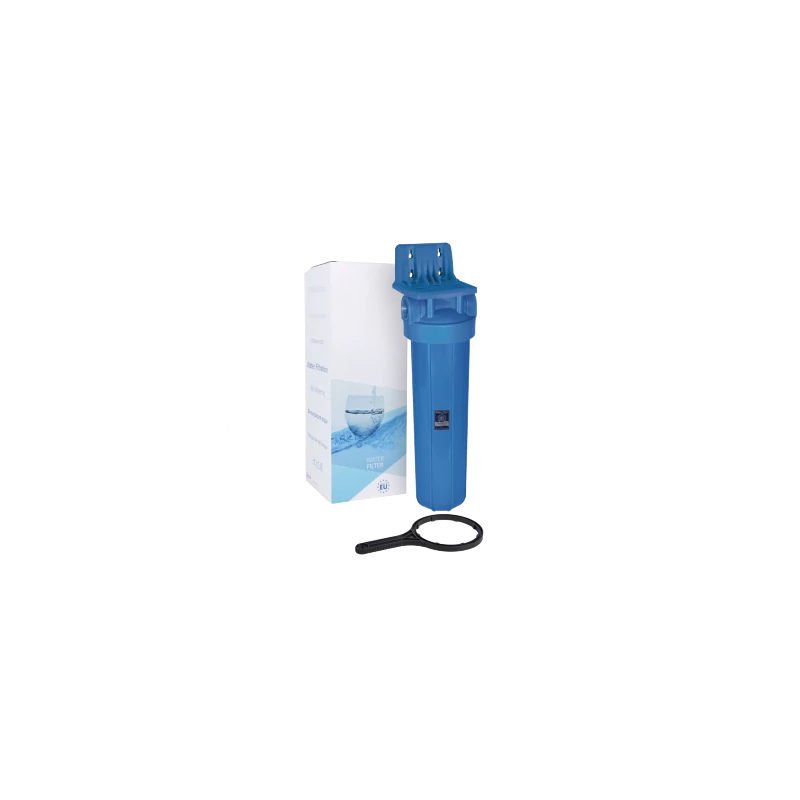 Vízszűrő ház BigBlue 20"-1", konzol, kulcs (Aquafilter)