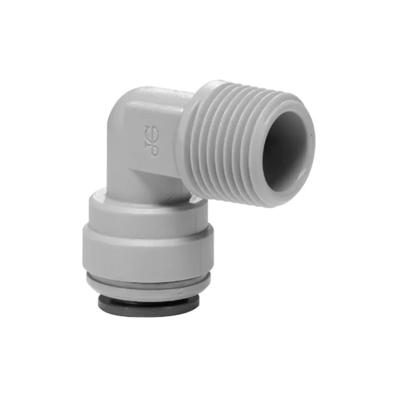 Gyorscsatlakozó külső menetes könyök  5/16" x 1/4" KM