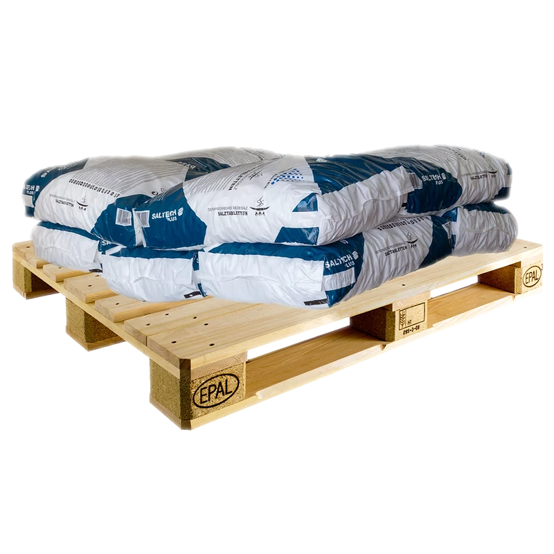 Regeneráló sótabletta 10 zsák (250 kg) - raklapos szállítással