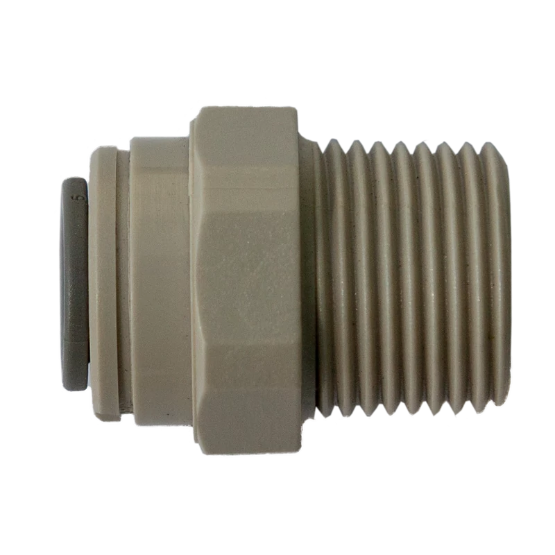 Gyorscsatlakozó külső menetes egyenes  5/16" x 3/8" KM