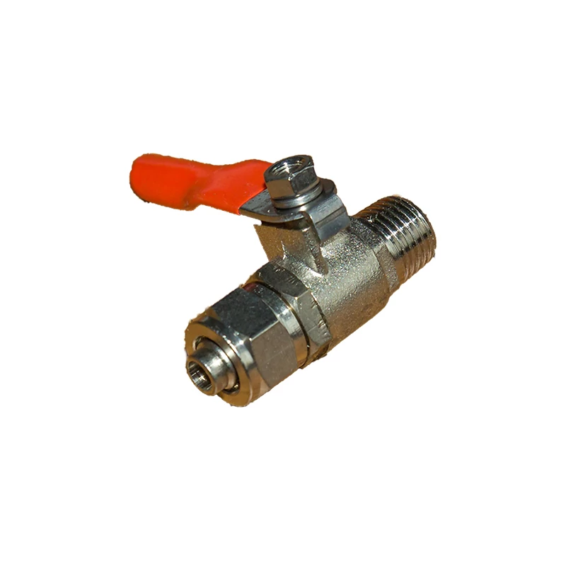 Főelzáró golyóscsap 1/4" KM x 3/8"