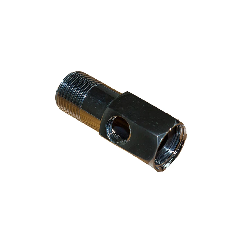 Víztisztító bekötő idom, fém 1/2" x 1/4" x 1/2"